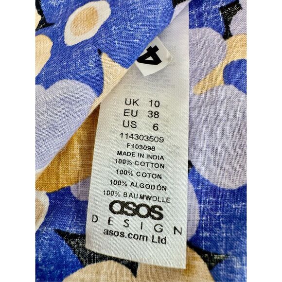 ASOS Floral Multi-Color Mini Dress - Picture 8 of 11